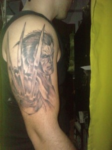 Wolverine Tattoo Sleeve