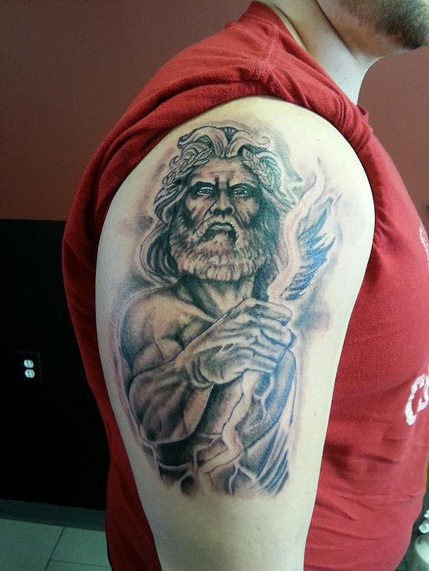 Zeus Tattoos Designs, Ideas and Meaning | Tattoos For You