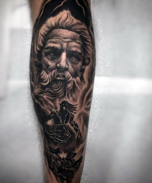 Zeus Tattoos Designs, Ideas and Meaning | Tattoos For You