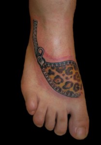 Zipper Tattoos Designs