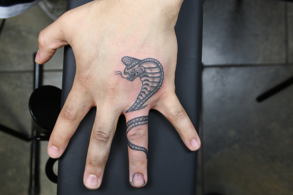 Cobra Snake Head Tattoo