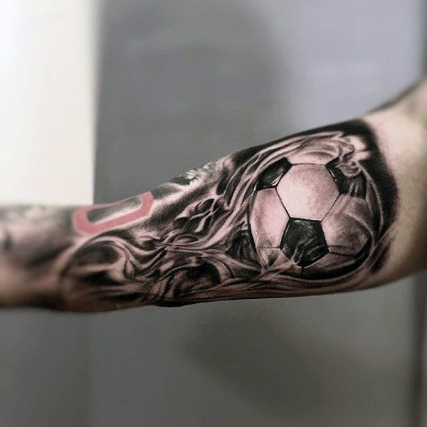 Football Tattoos Designs, Ideas and Meaning | Tattoos For You