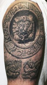 3d Mayan Tattoo