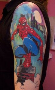 3d Spiderman Tattoo