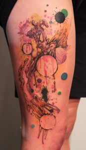 Abstract Art Tattoo