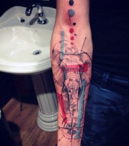 Abstract Tattoos Forearm