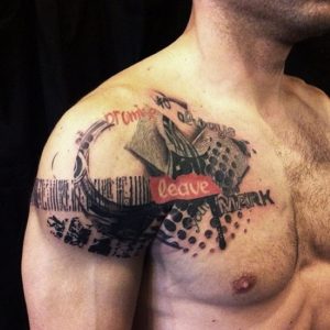 Abstract Tattoos for Men