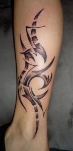 Abstract Tribal Tattoo