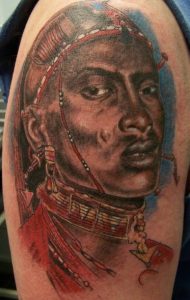 African Warrior Tattoos