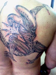 Alien Predator Tattoos