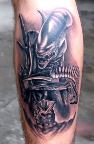 Alien Tattoos Designs, Ideas and Meaning | Tattoos For You