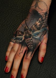 Animal Hand Tattoos