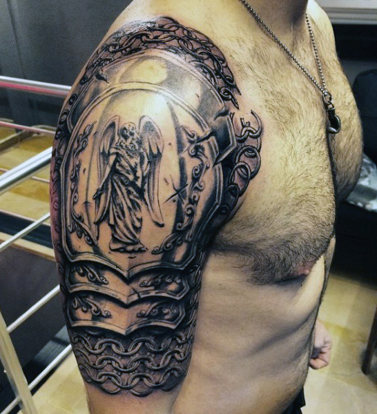 Armor Tattoos Designs, Ideas and Meaning - Tattoos For You
