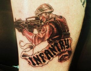 Army Infantry Tattoos