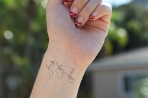 Atlas Tattoo Wrist