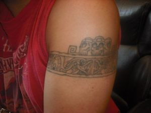 Aztec Armband Tattoo