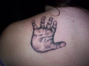 Baby Hand Tattoo