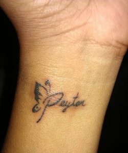 Baby Name Tattoo Ideas