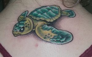 Baby Sea Turtle Tattoo