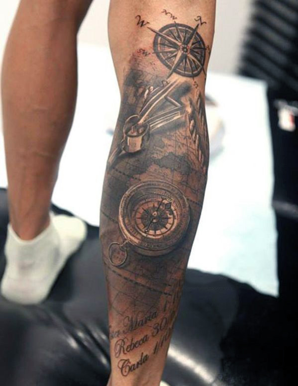 Calf Tattoos Designs, Ideas and Meaning | Tattoos For You