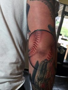 Baseball Sleeve Tattoos