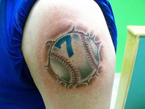 Baseball Tattoo