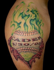 Baseball Tattoos Designs