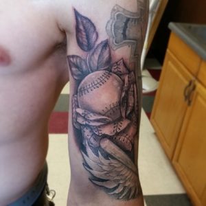 Baseball Tattoos for Guys