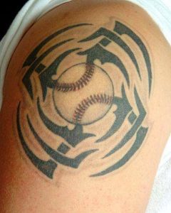 Baseball Tribal Tattoos