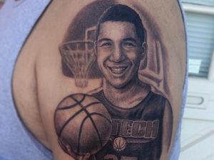 Basketball Arm Tattoos