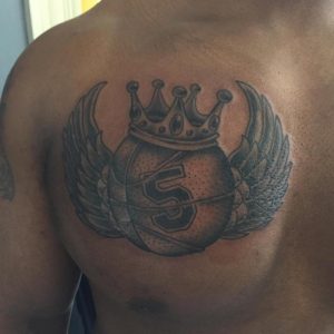 Basketball Chest Tattoos