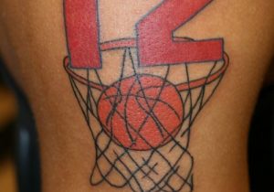 Basketball Net Tattoo