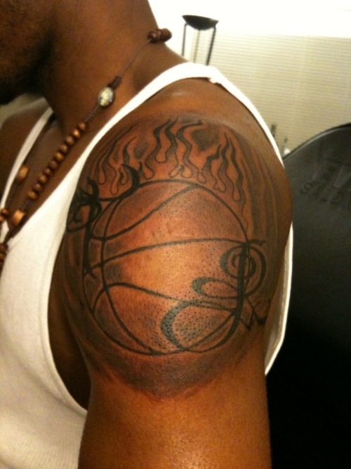 Basketball Tattoos Designs, Ideas and Meaning | Tattoos For You