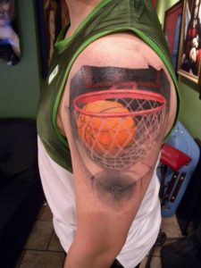 Basketball Sleeve Tattoos