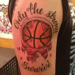 Basketball Tattoo Ideas