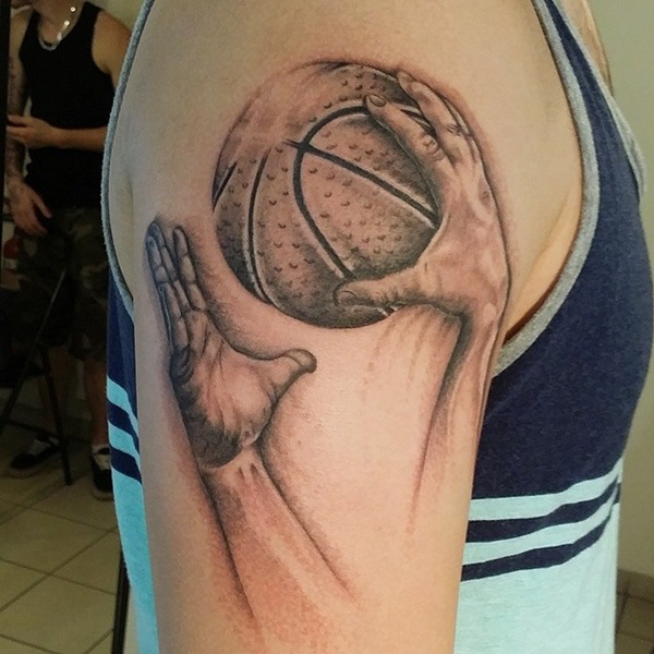Basketball Tattoos Designs, Ideas and Meaning | Tattoos For You