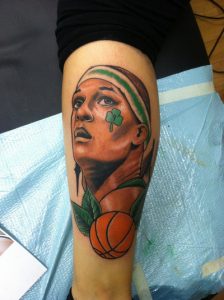 Basketball Tattoos for Girls