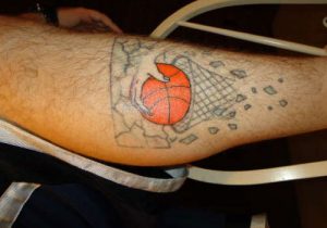 Basketball Tattoos for Men