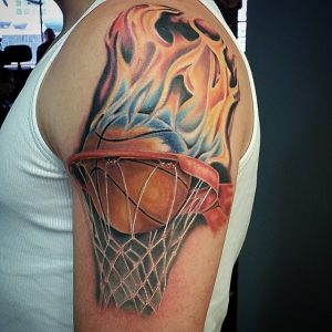 Basketball Themed Tattoos