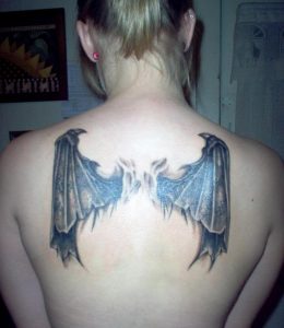 Bat Wing Tattoo