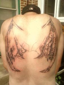 Bat Wings Tattoo