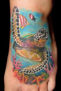 Beach Themed Tattoos