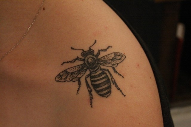 Bee Tattoos Designs, Ideas and Meaning | Tattoos For You