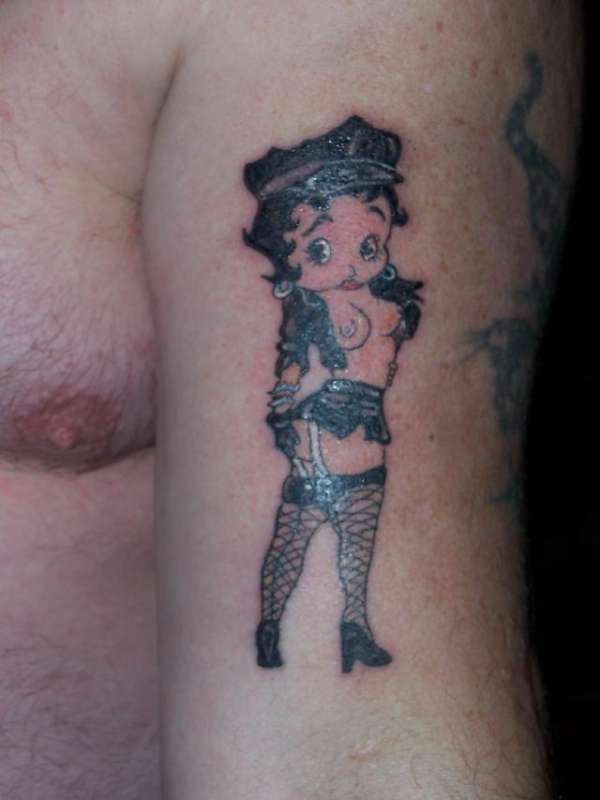 Betty Boop Tattoos for Men.