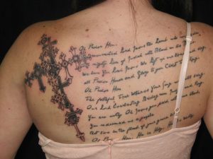 Biblical Tattoos for Women