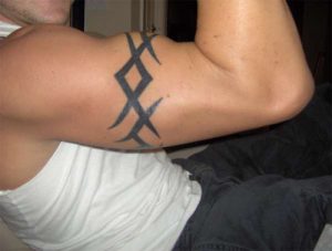 Bicep Band Tattoos