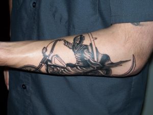 Biker Sleeve Tattoos