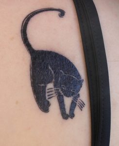 Black Cat Tattoo Pictures