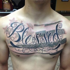 Blessed Tattoo Designs