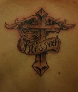 Blessed Tattoos with Cross